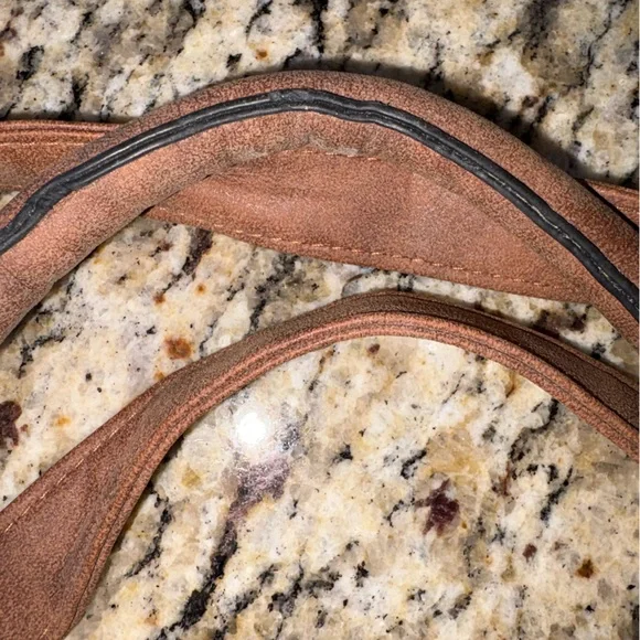 Paris Airport Canvas Tote Bag|French Graphic Travel Bag|leather trim - Picture 7 of 12